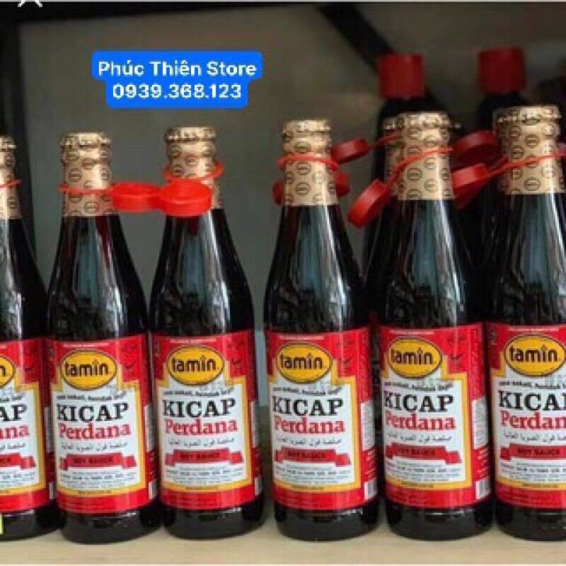 Hắc xì dầu Kicap Perdana chai 330ml