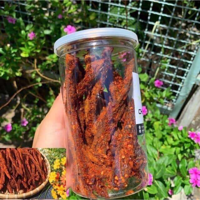 Bò khô que 95k/ hũ 250gr