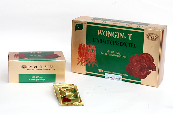 TRÀ NẤM LINH CHI WONGIN T (60 GÓI X 2G)