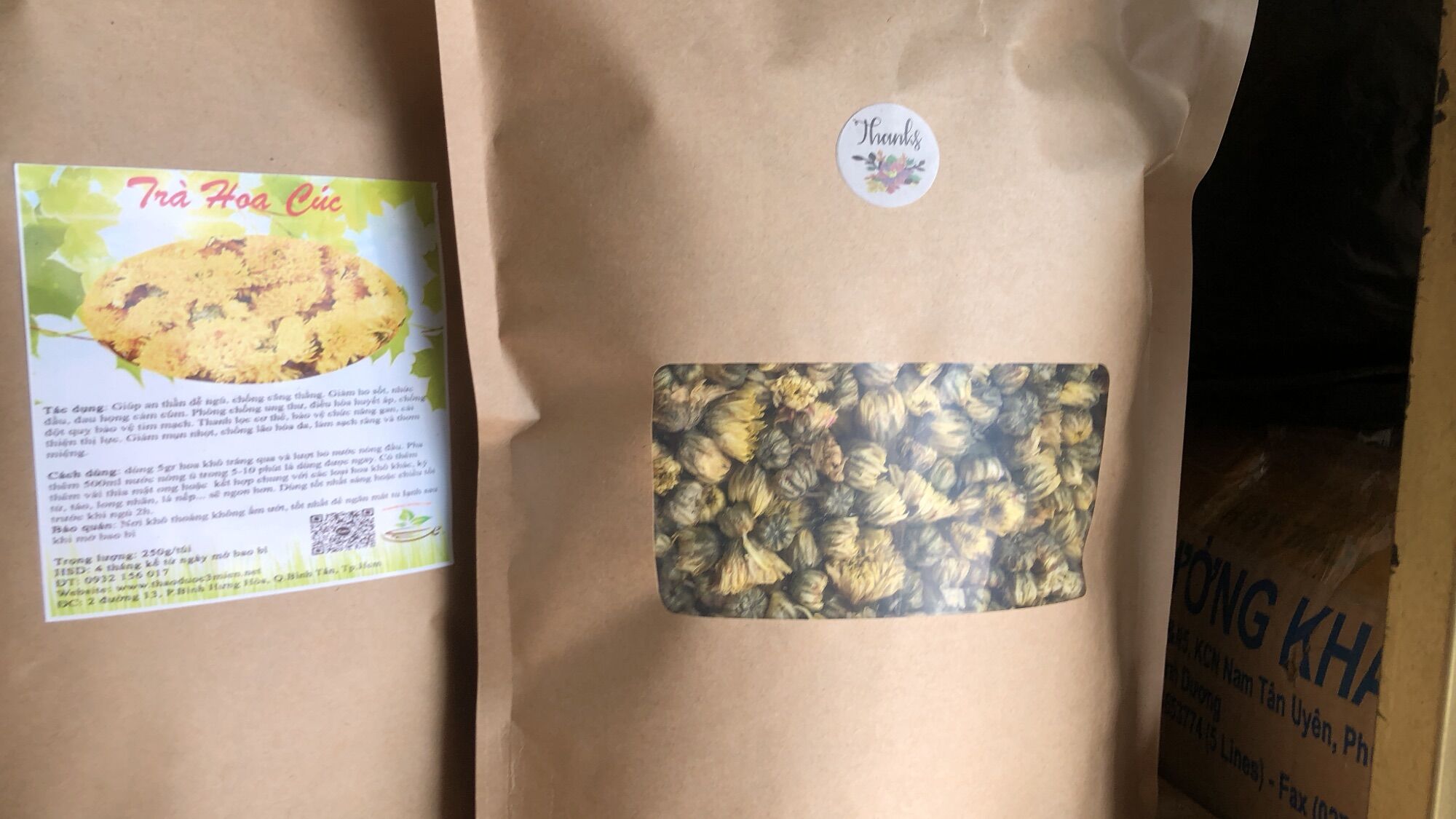 Hoa nụ hoa cúc 250gr