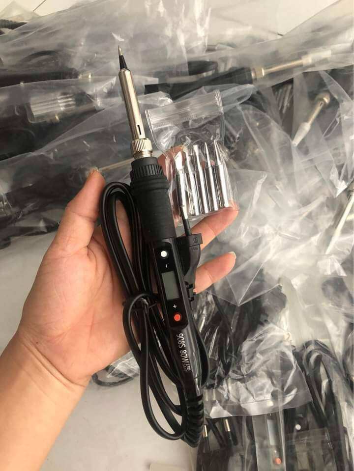 Tay hàn 908s ( thay thế tay hàn 907) tặng + 5 mũi hàn