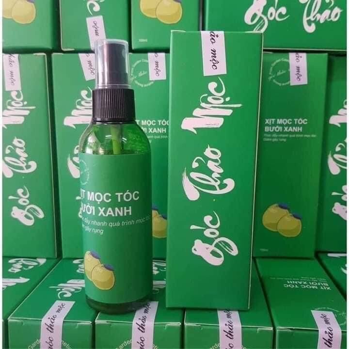 XỊT KÍCH MỌC TÓC BƯỞI XANH