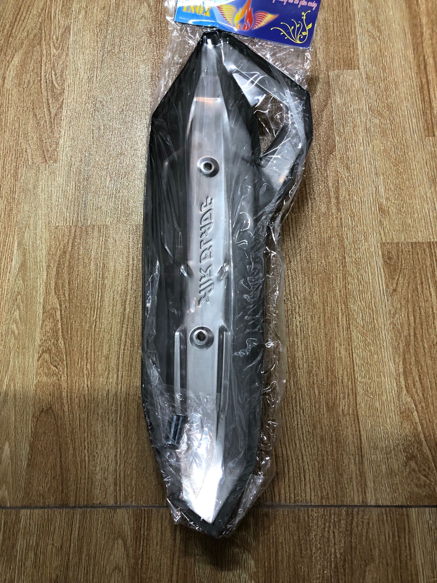 Ốp pô xe AB Air blade 2016->2019 ( Inox cực chất lượng)