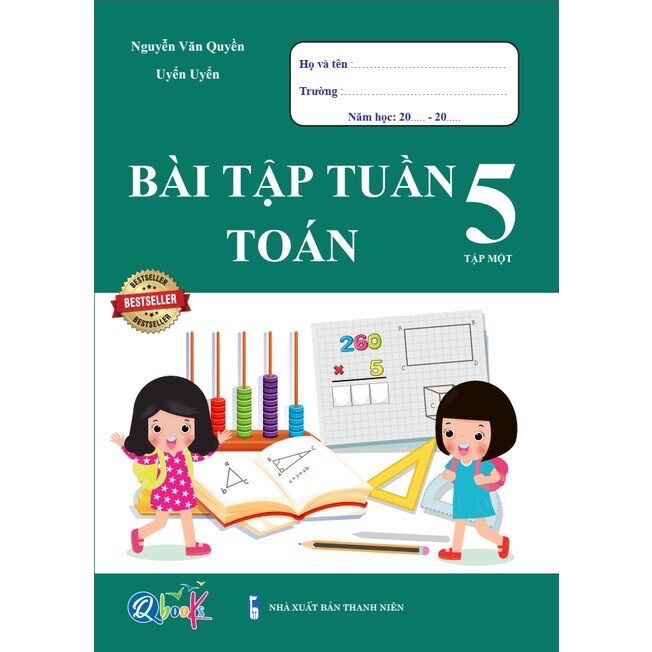 Sách - bài tập tuần toán lớp 5 - tập 1