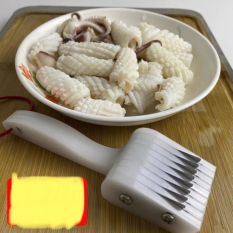 Dao khứa mực, dụng cụ khía mực