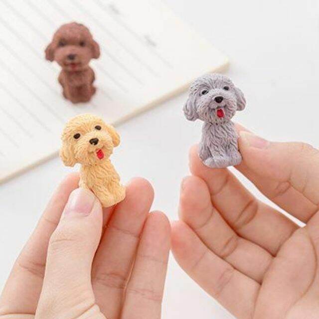 [HCM]Gôm (tẩy) hình bé cún poodle đáng yêu