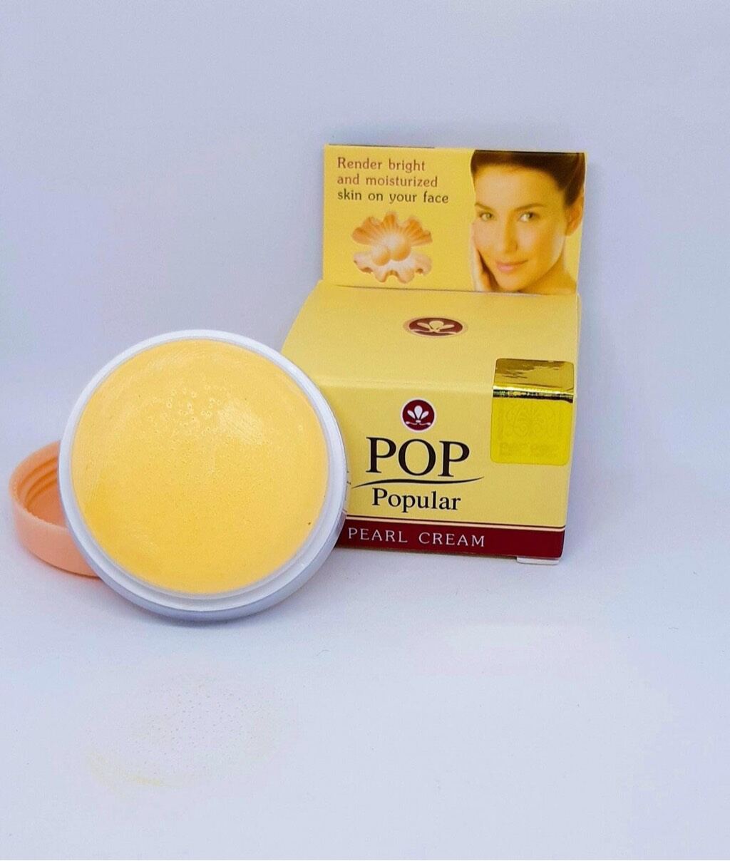 Kem dưỡng trắng mịn da pop ngọc trai thái lan 4g