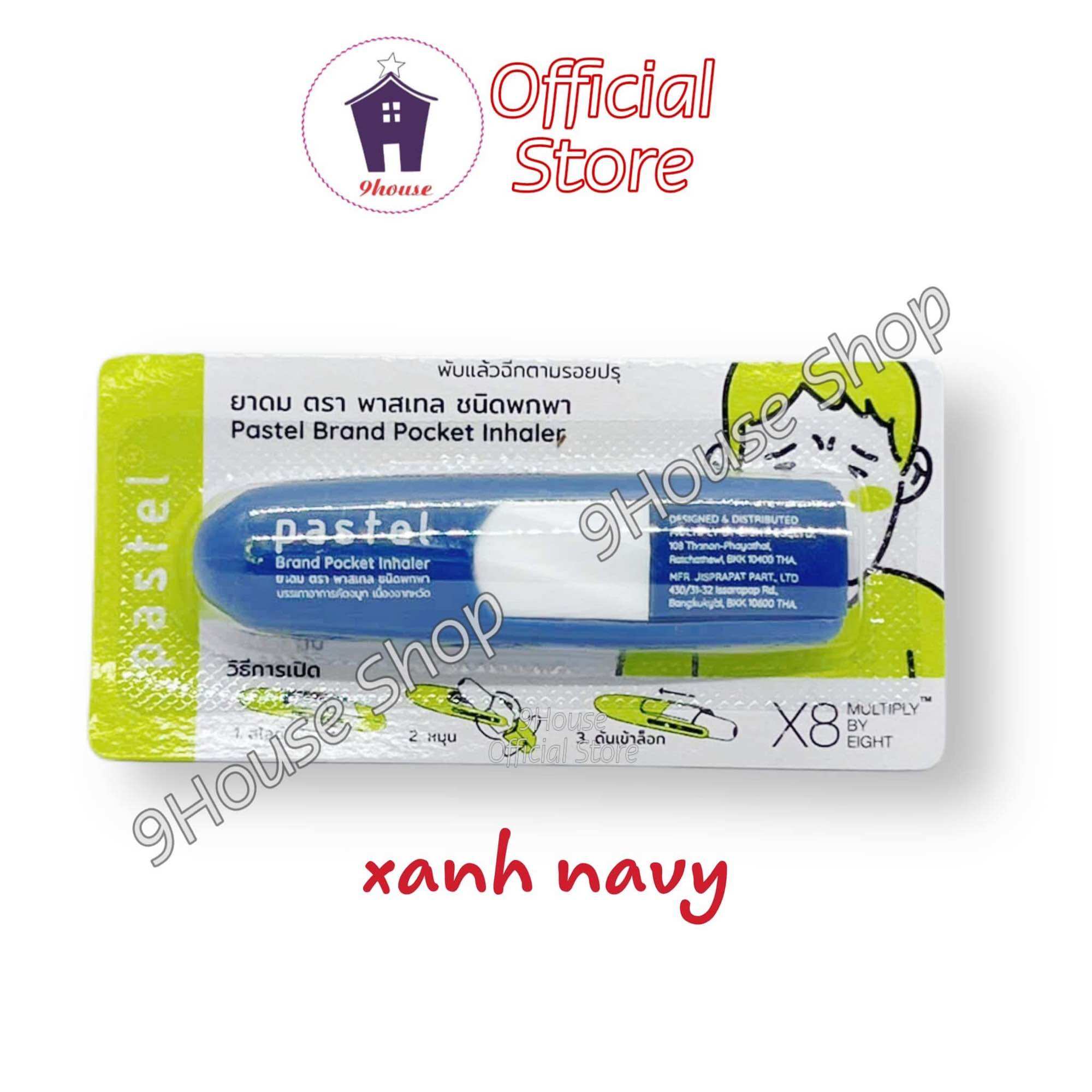 01 Ống Hít Mũi PASTEL POCKET INHALER 2cc Thái Lan (2 đầu)
