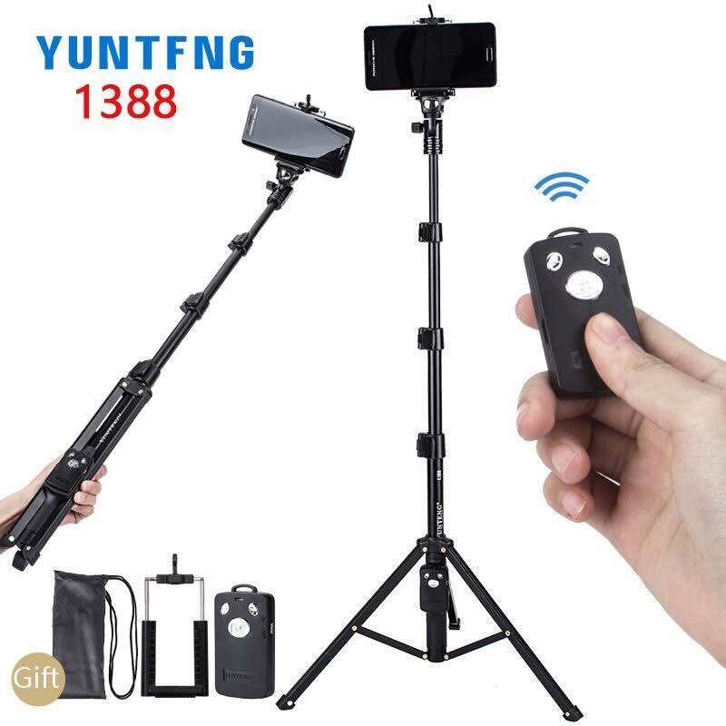 Gậy tripod 3 chân vct-1388 - gậy chụp hình điện thoại, máy ảnh