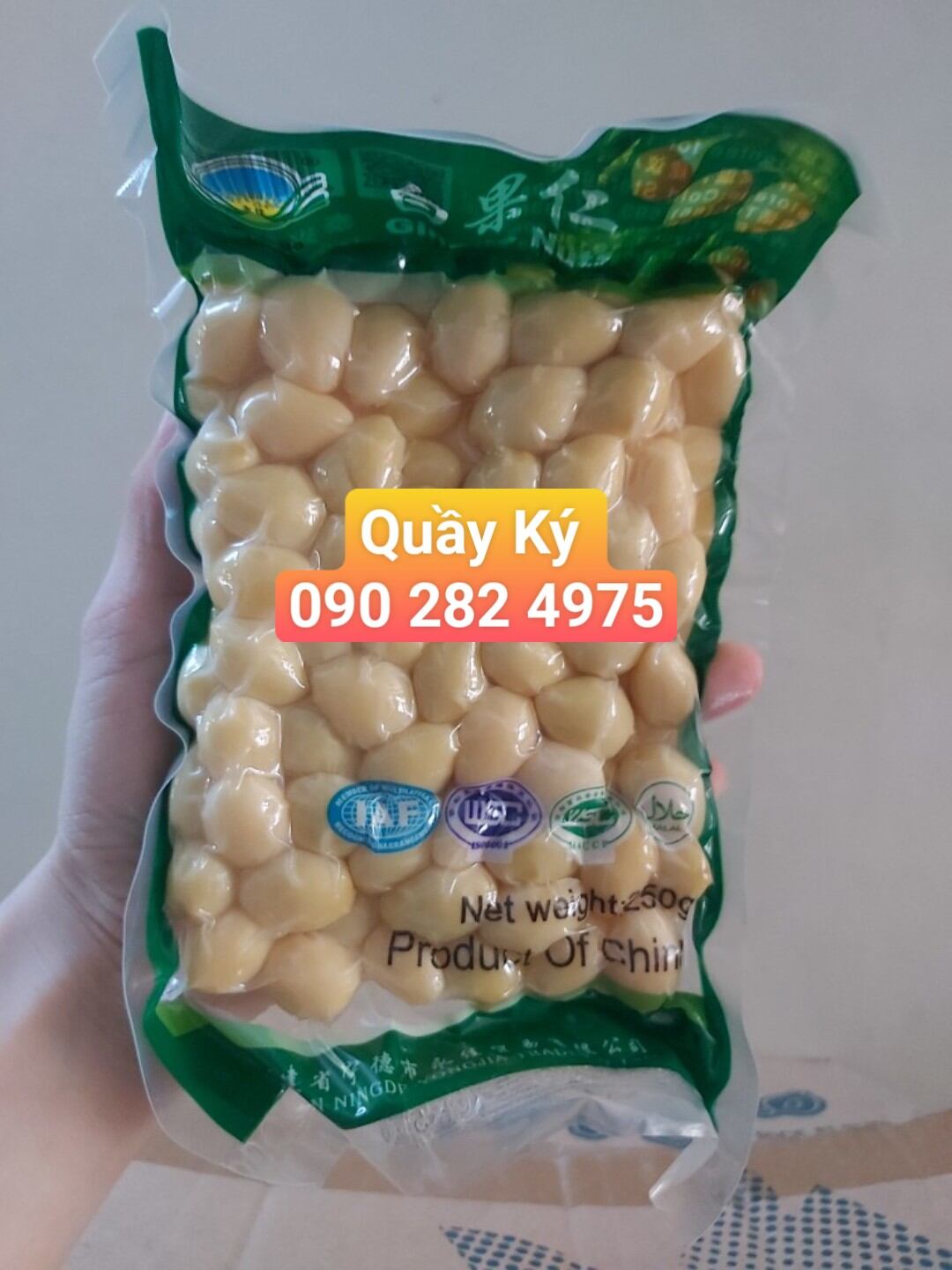 Bạch quả gói