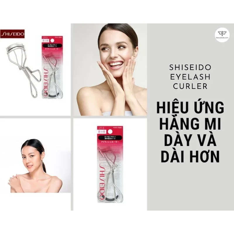 [Chính hãng] Bấm mi Shiseido Eyelash Curler 213