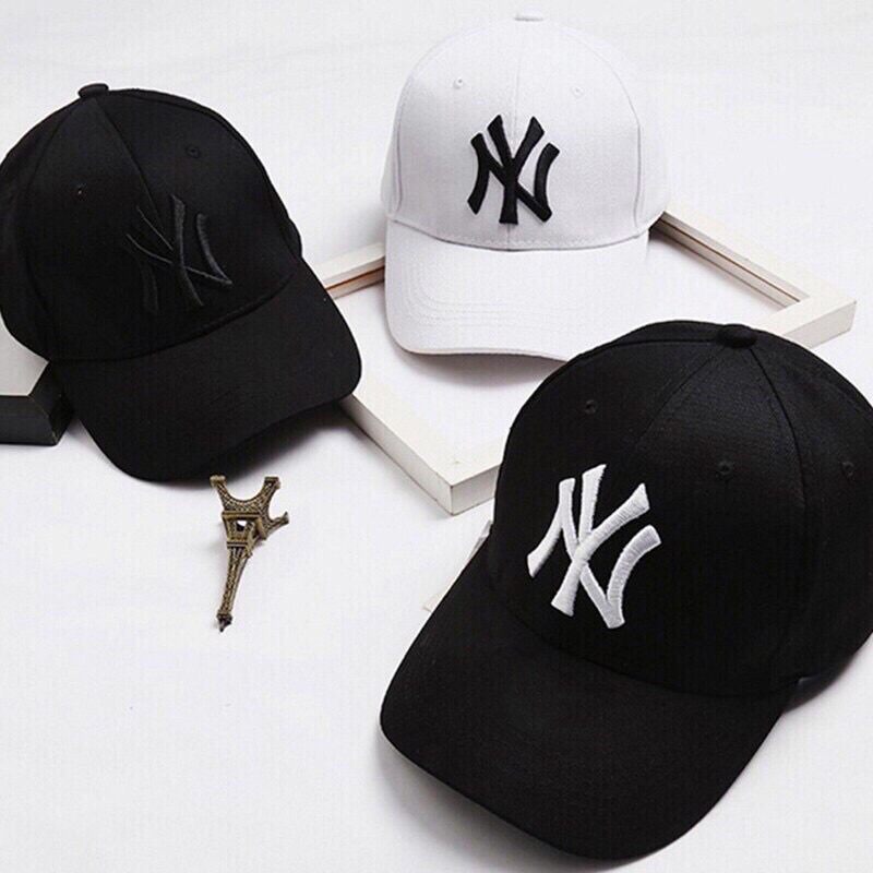 Nón kết thêu ny/mũ lưỡi trai thêu ny