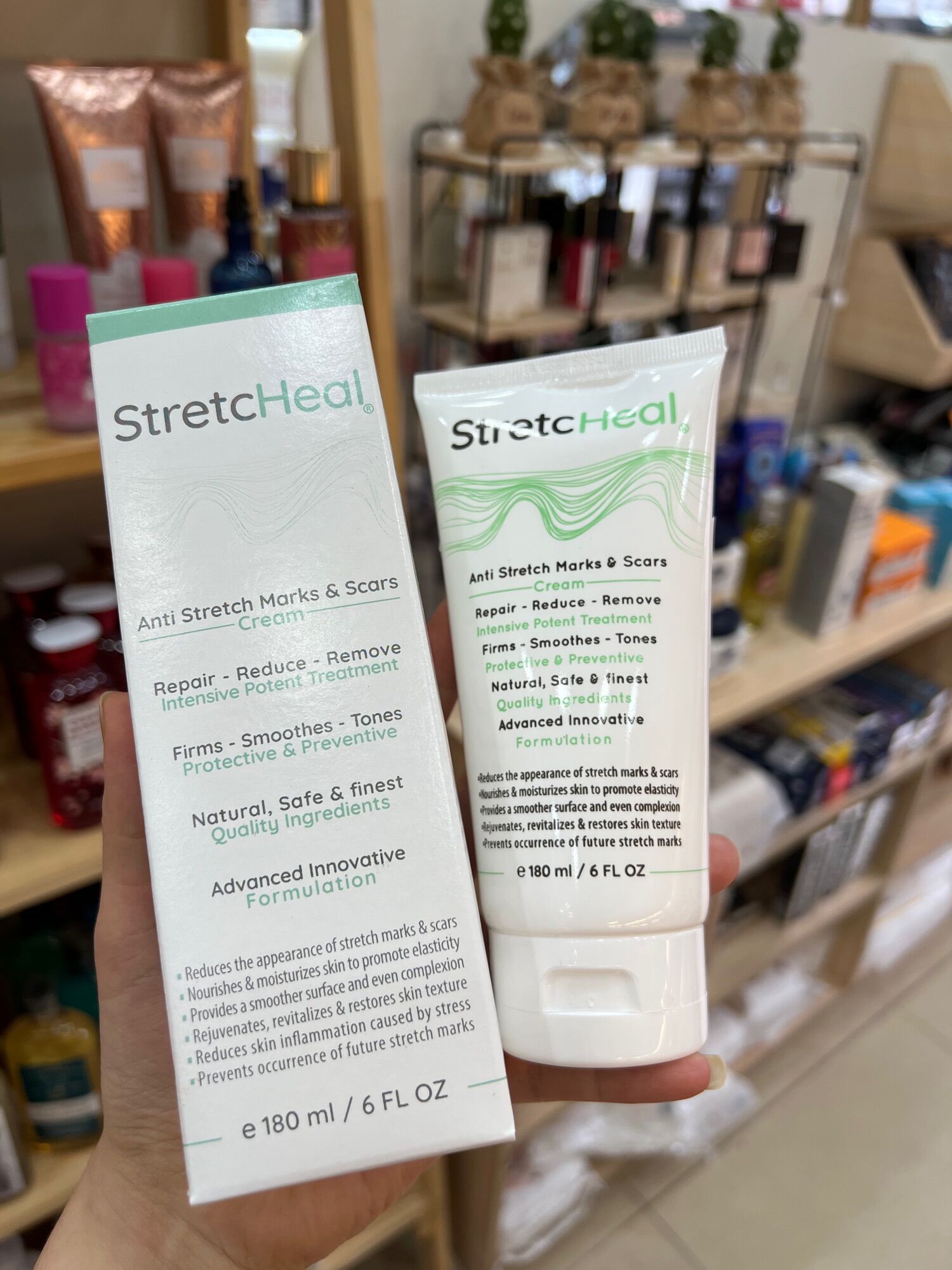 Kem rạn da stretcheal anti stretch marks & scars cream