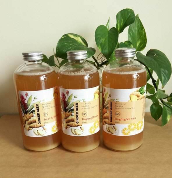 Bia gừng lên men 500ml