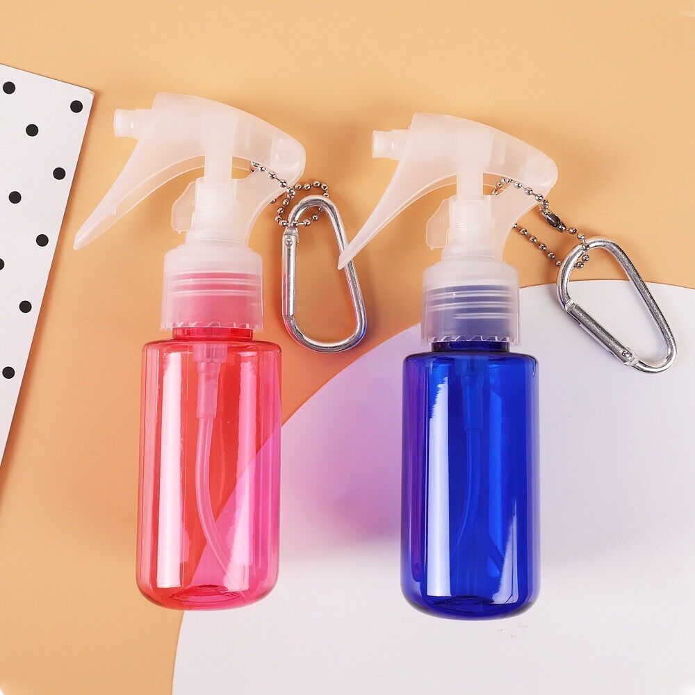 Chai Xịt Khuẩn Mini Móc Khoá 60ml , Bình Rỗng Đựng Cồn