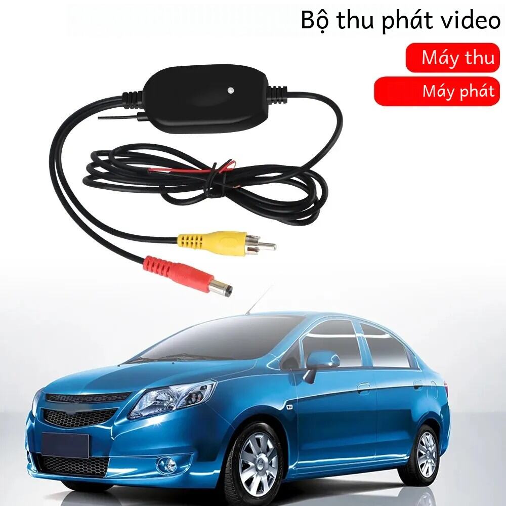 Bộ Thu Phát Video Không Dây 2.4G Dành Cho Camera Quan Sát Phía Sau Ô Tô Và Màn Hình DVD Màn Hình Dự Phòng Ngược Cam Chiếu Hậu