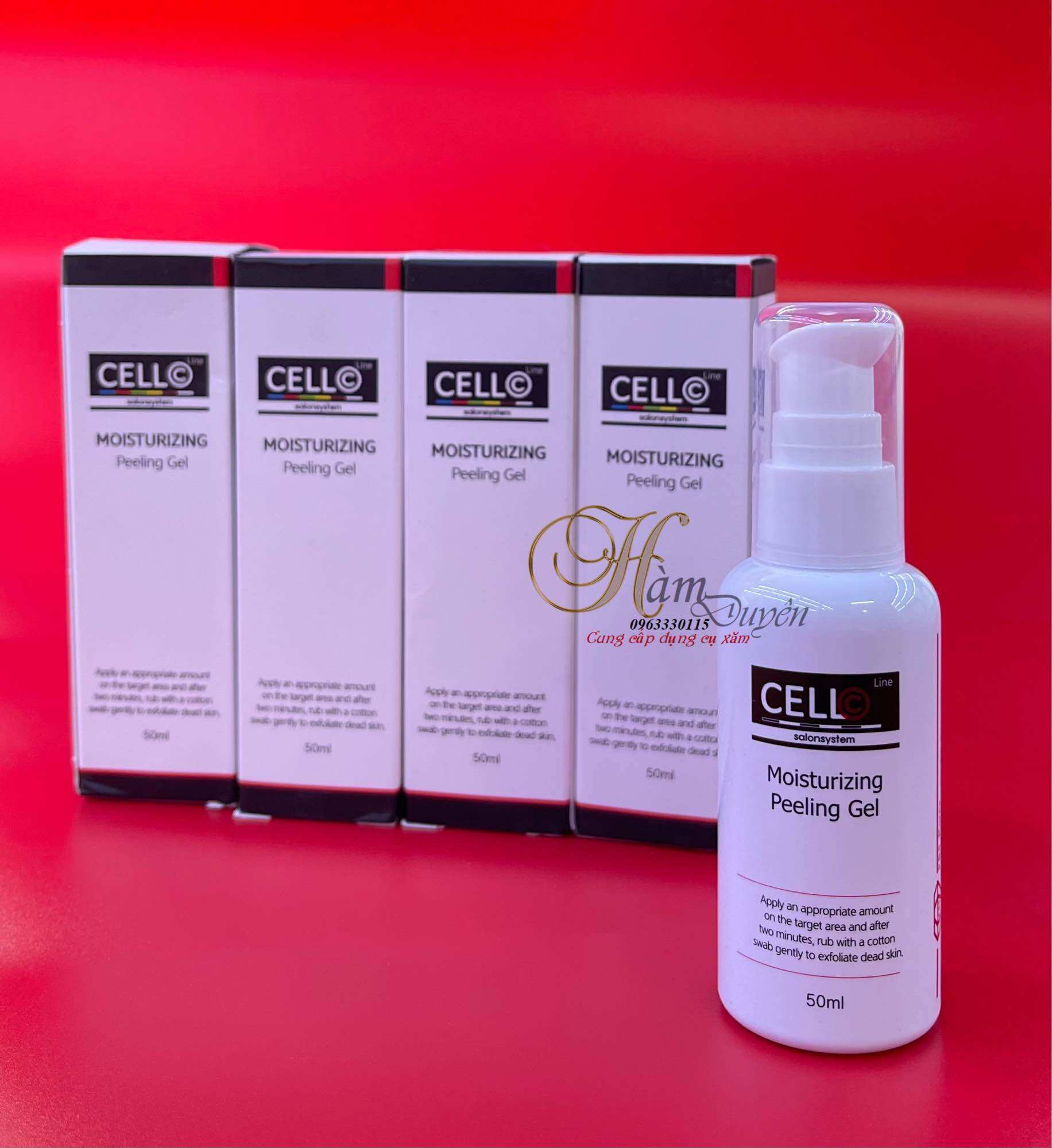 Tẩy tế bào chết môi cello