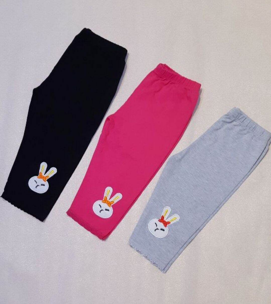 Quần thun lửng cho bé gái