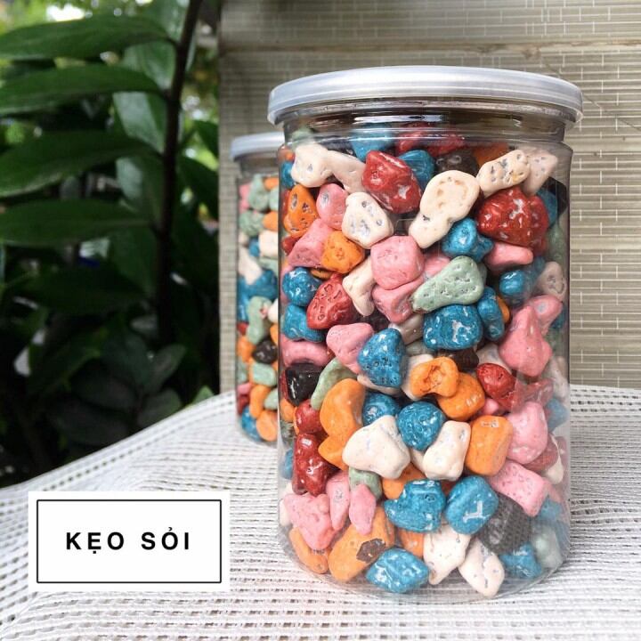 Kẹo sỏi đá nhân socola thơm ngon
