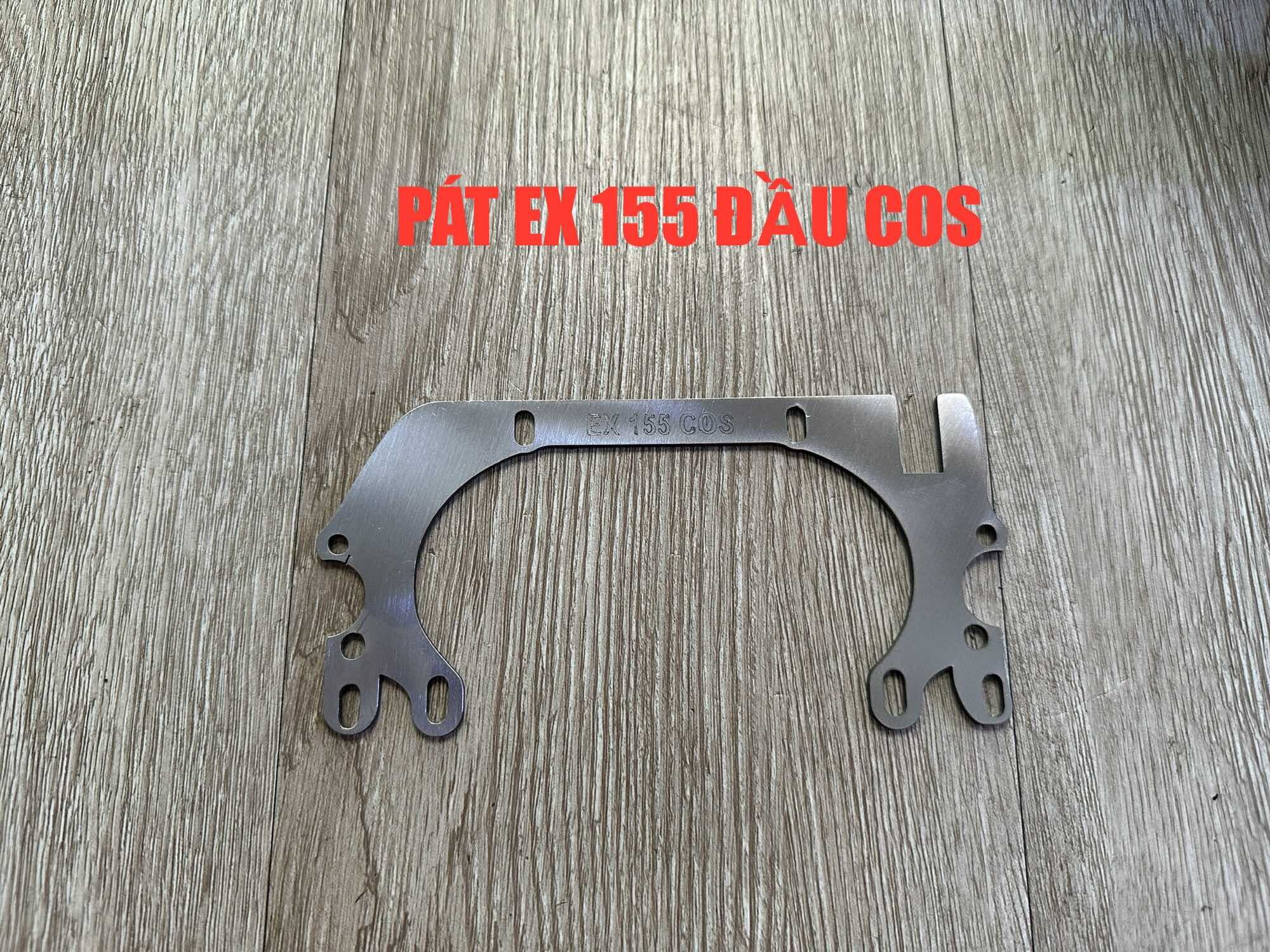 Pat inox độ bi cầu dành cho exciter 155 đầu cos