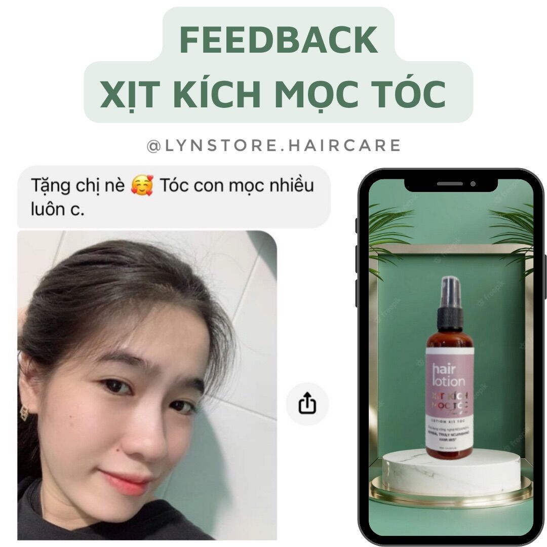 XỊT KÍCH MỌC TÓC CAO THẢO DƯỢC