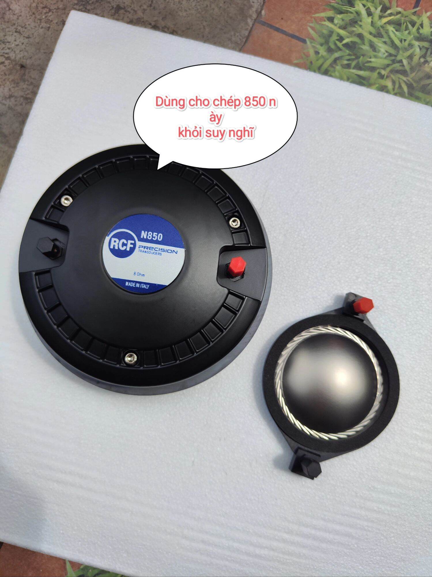 Coil loa chép 850 rcf dây dẹp 74mm