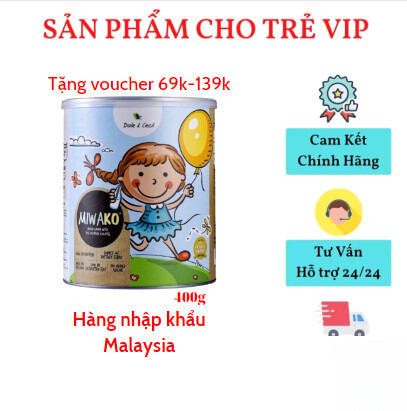 Sữa miwako vị gạo 400g