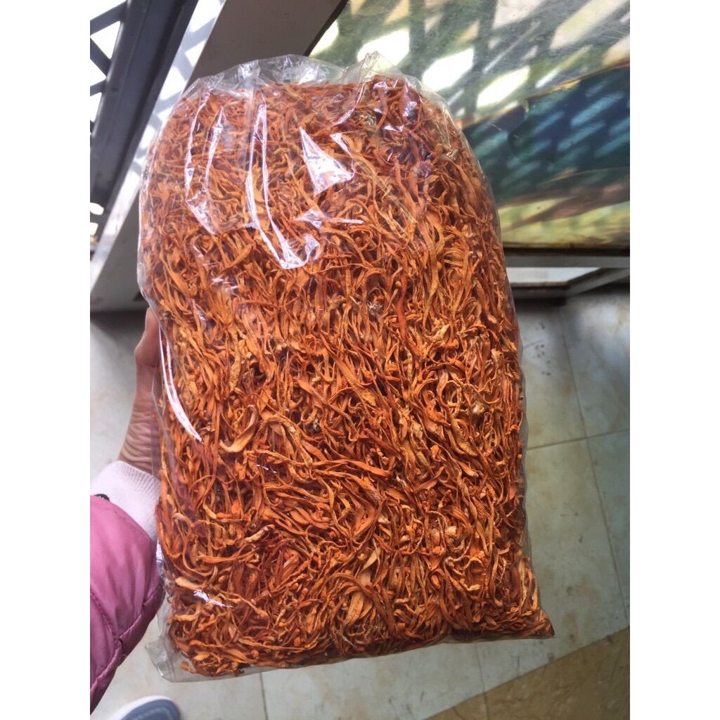 500g Đông trùng hạ thảo sấy khô