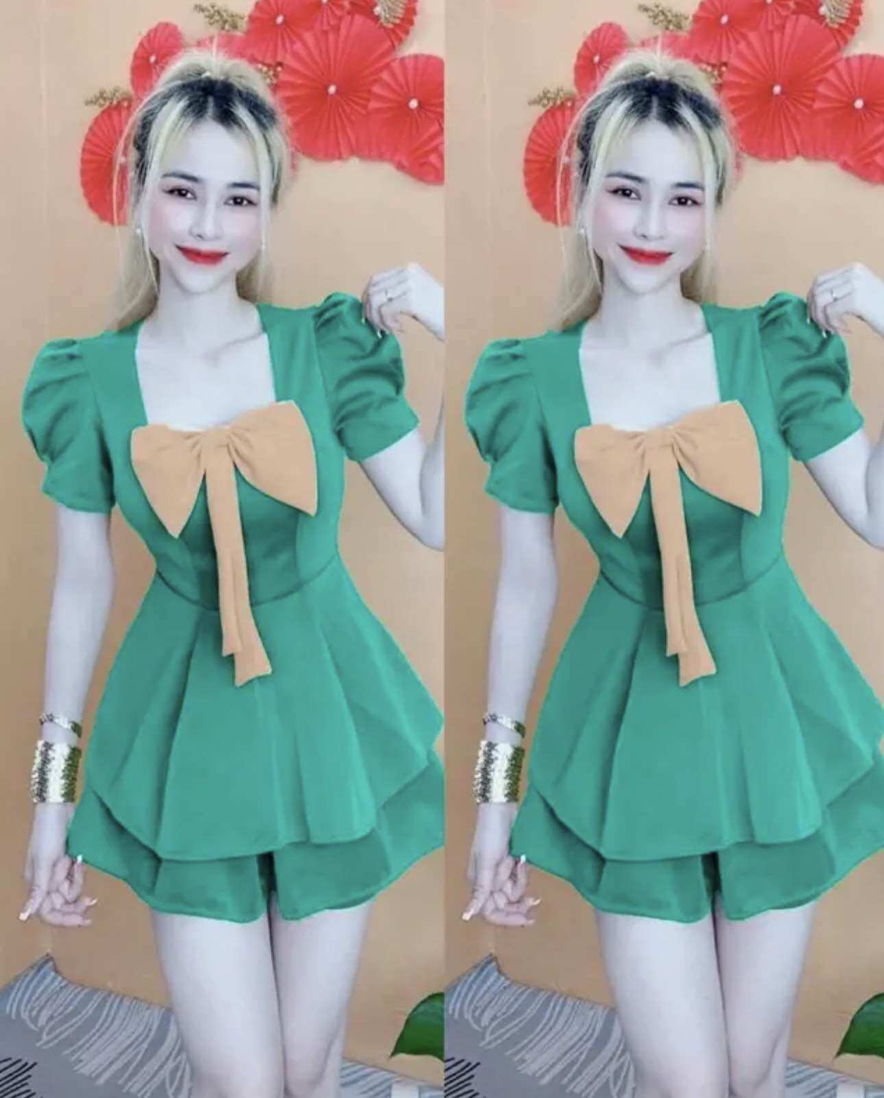 Sét bộ đùi dạng váy xòe