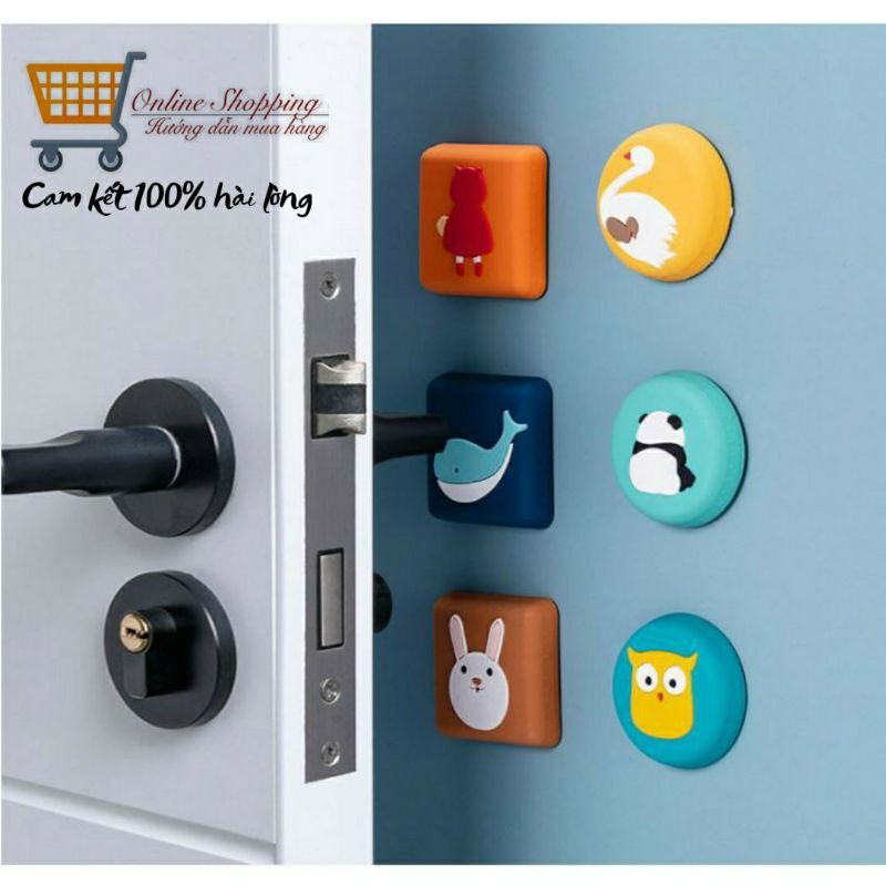 Miếng đệm cửa chống va đập bằng cao su