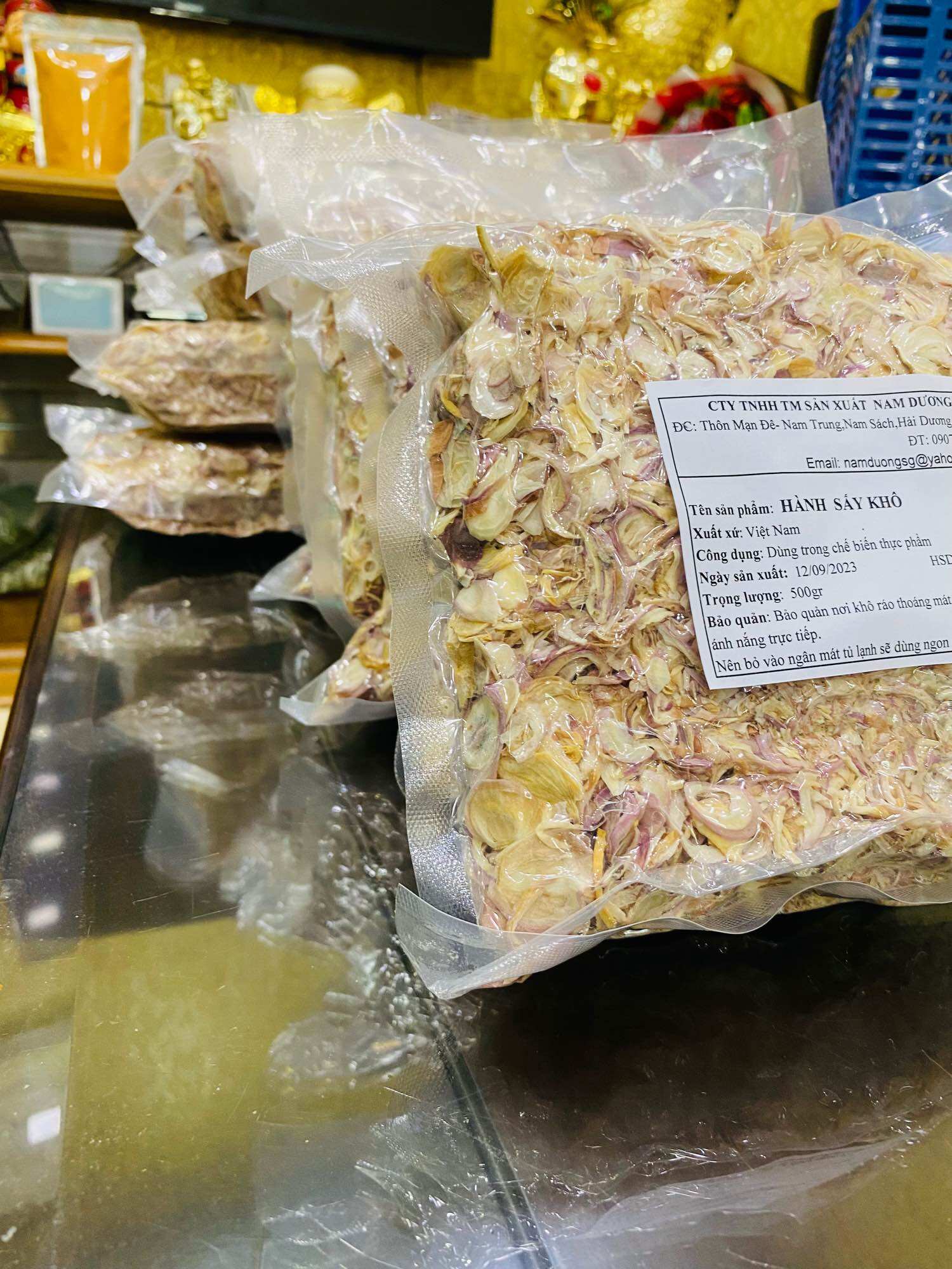 Hành Tim Sấy Khô nguyên chất 100%