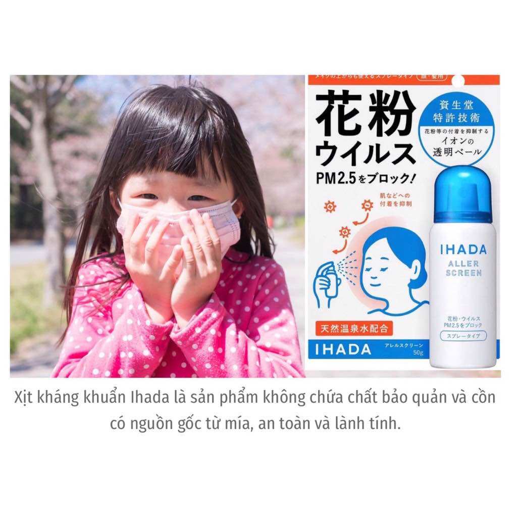 XỊT KHÁNG KHUẨN IHADA NHẬT 50g