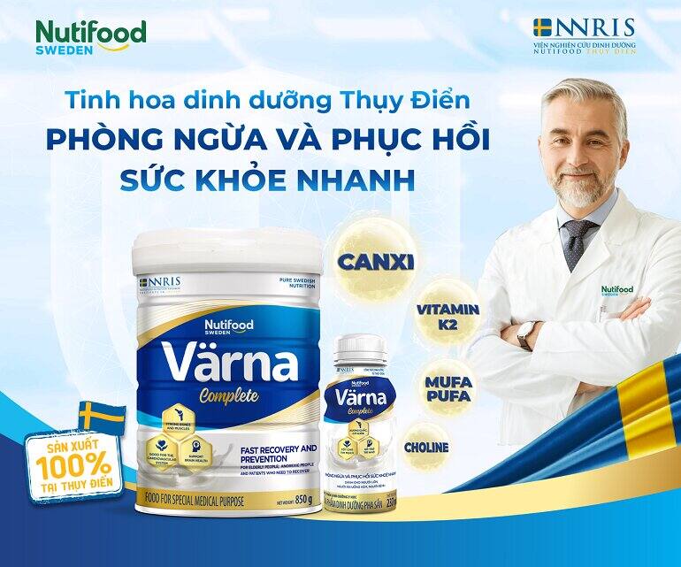 Sữa Nutifood Varna Complete 237ml (lốc 6 chai