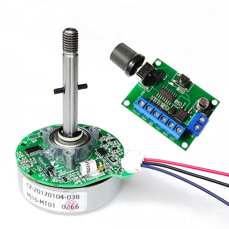 Động Cơ Không Chổi Quét DC G23d Động Cơ Quạt DC 12V24V Điện Áp Rộng PWM Chuyển Ngoài
