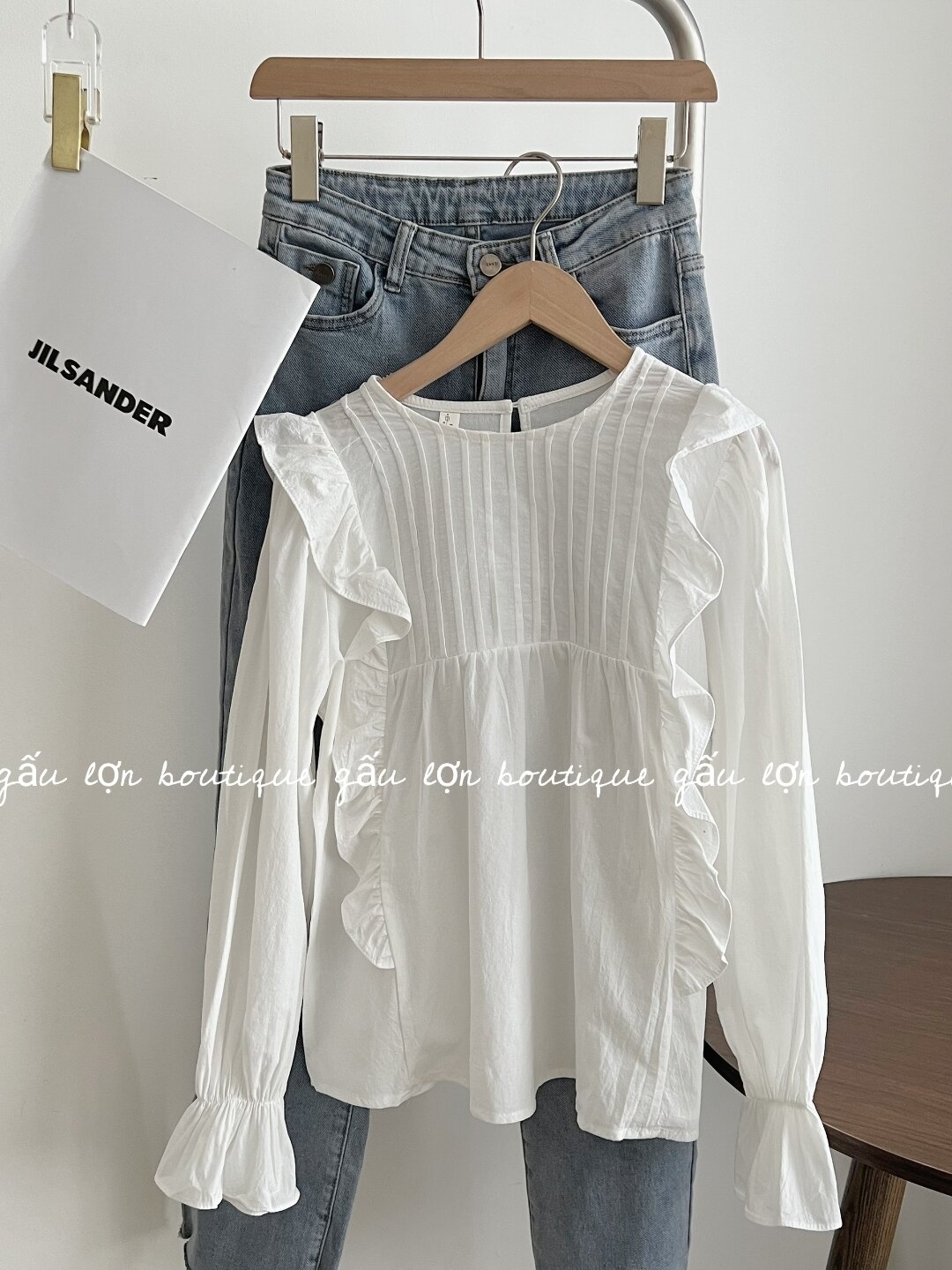 áo babydoll bèo cánh tiên tiểu thư