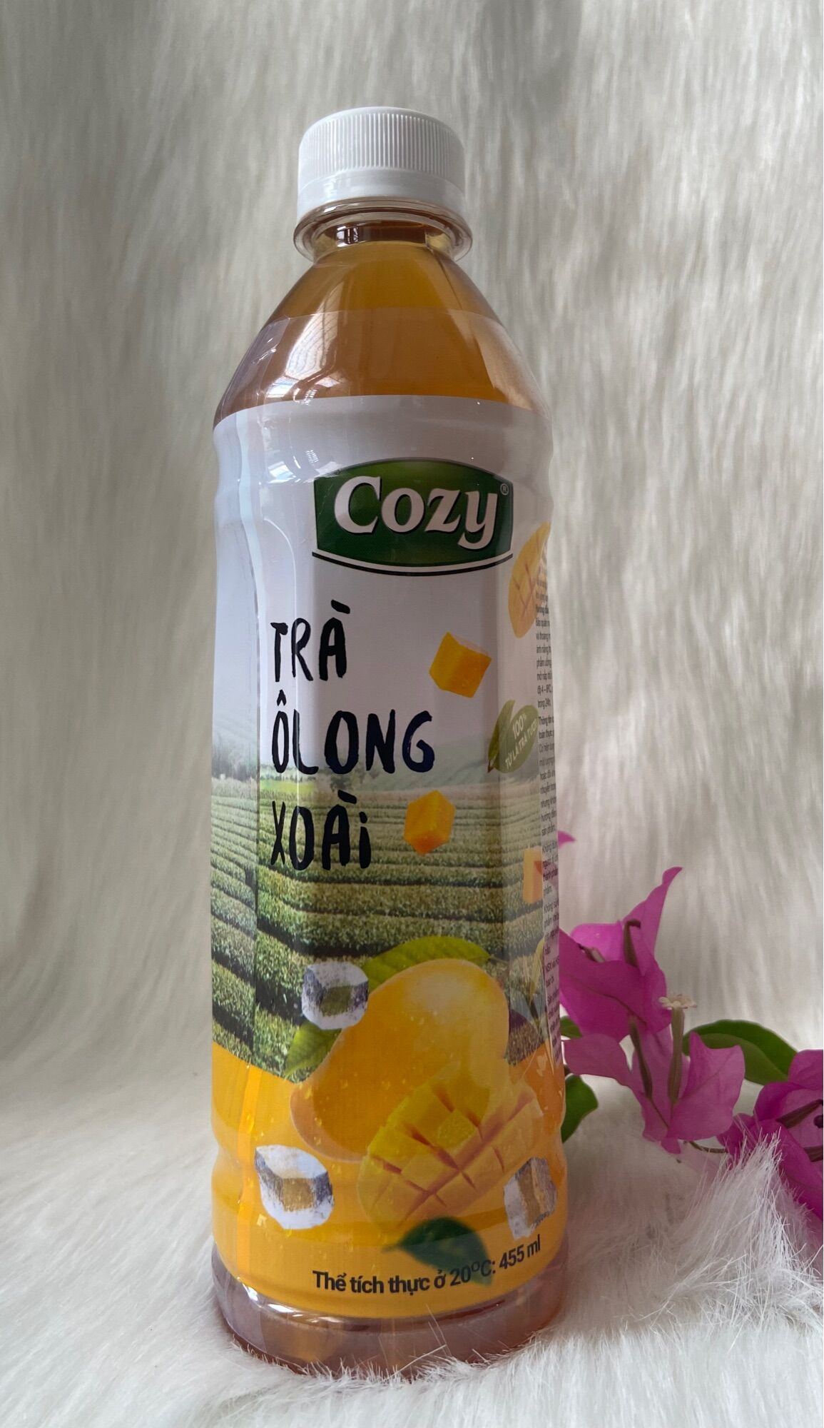 1 thùng COZY Trà Ô Long Xoài/24 Chai*455ml