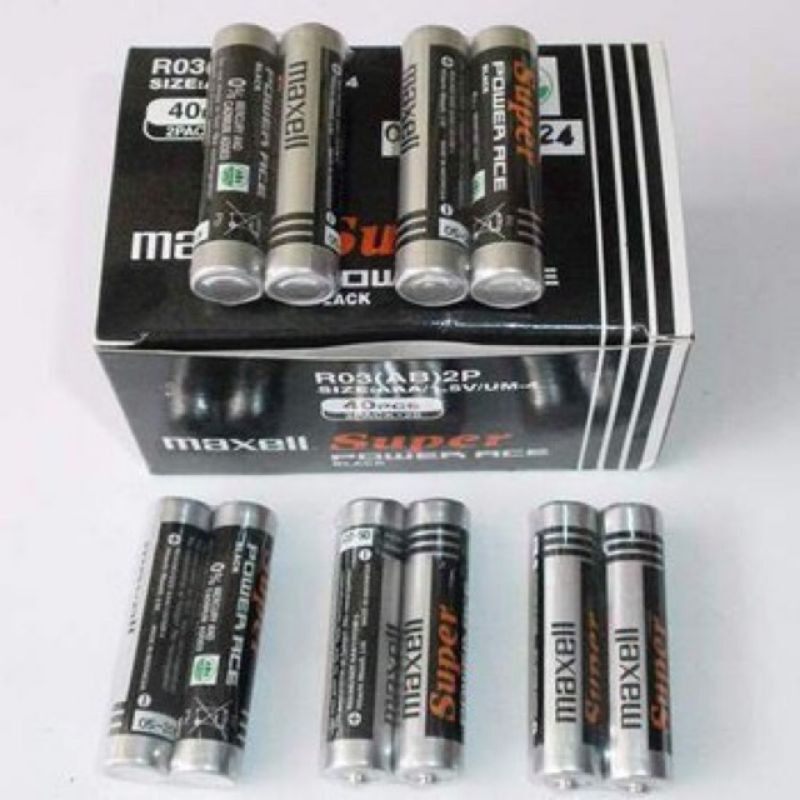 [Hàng Chính Hãng] 4 viên Pin Maxell AA/AAA