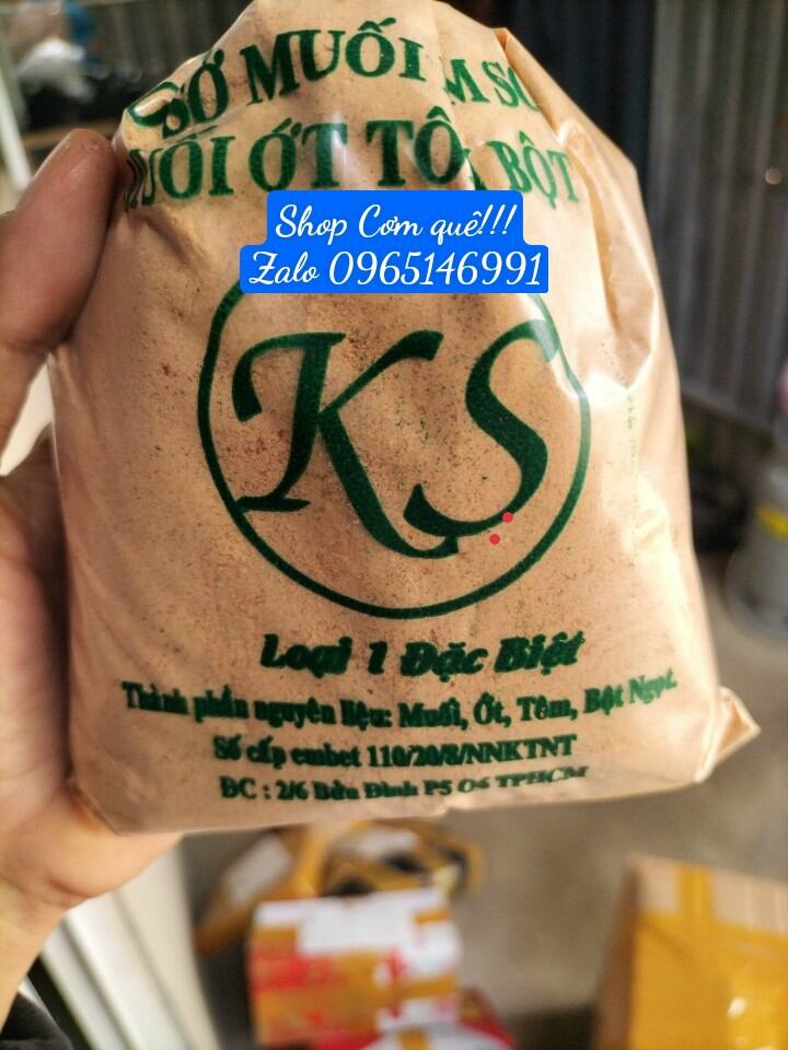 500g muối nhiễn ks 70k hàng đặt biệt ngon