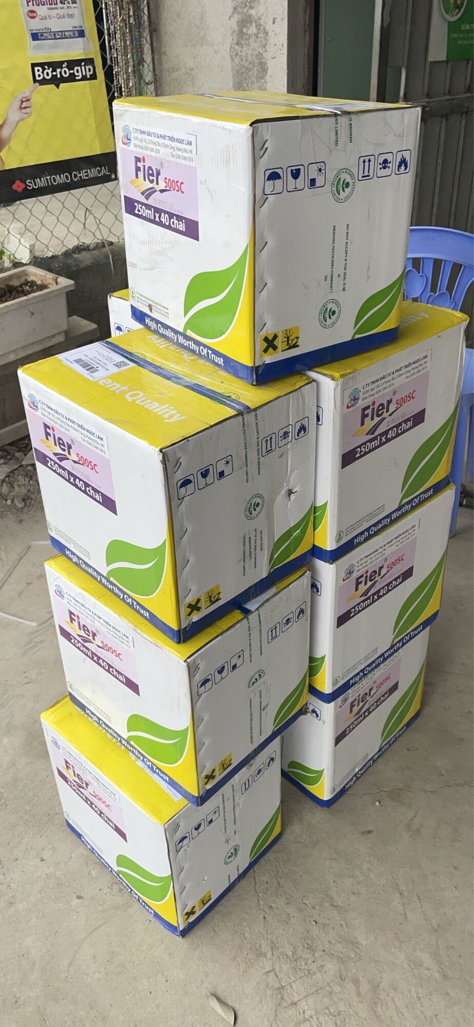 Thuốc trừ nhện cây trồng Fier 500SC 250ml