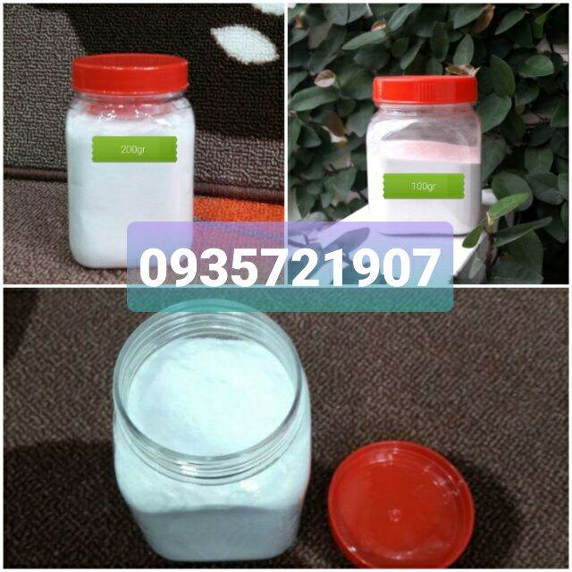 Combo 500gr bột phèn chua chưng cất khử mùi hôi nách, hôi chân
