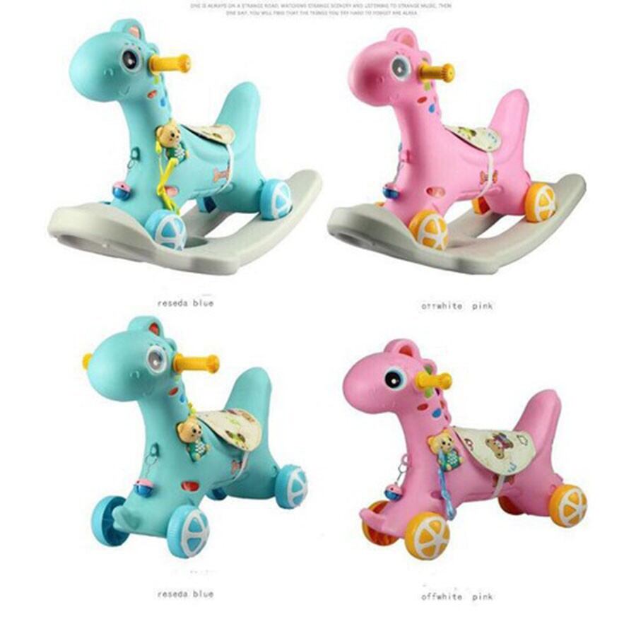 NGỰA BẬP BÊNH CHO BÉ YÊU 2 IN 1