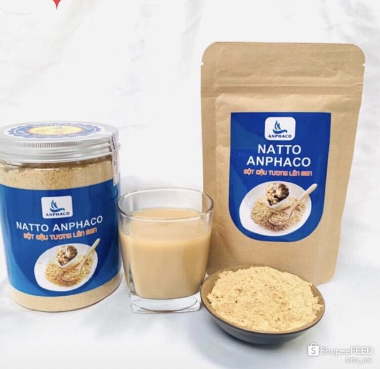 Bột đậu tương lên men, hủ Natto Anphaco 250gr