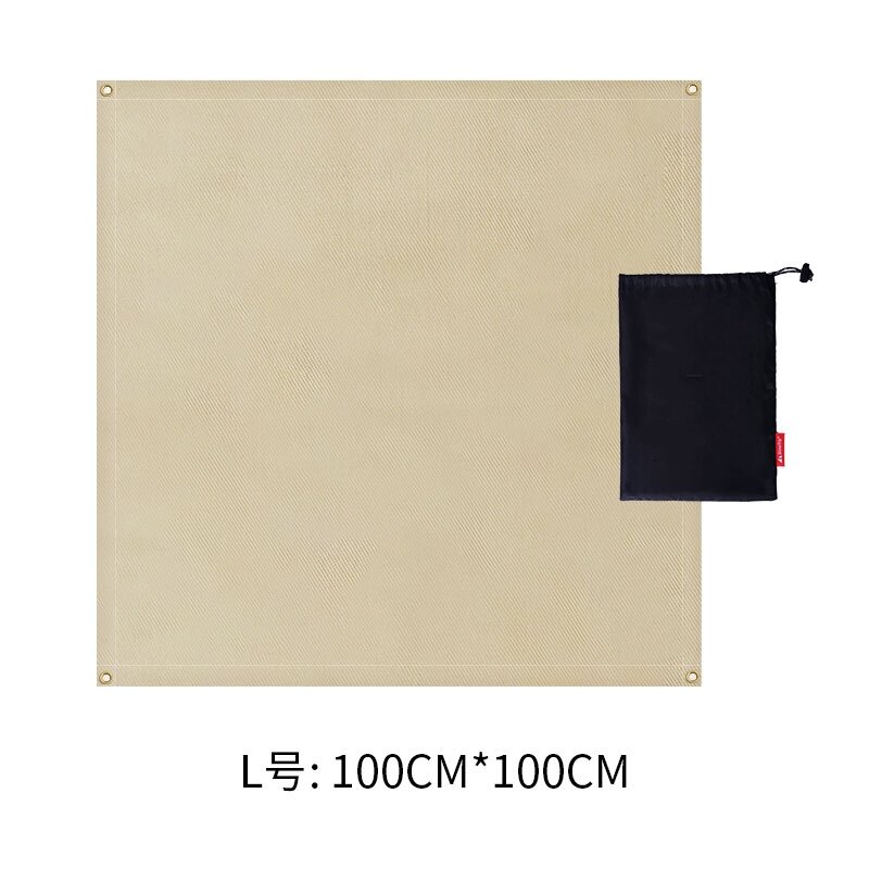 Vải chống cháy cắm trại dã ngoại dã ngoại lót cách nhiệt nướng thịt thảm chống cháy chịu nhiệt độ cao lót chống cháy vải chống cháy sợi thủy tinh