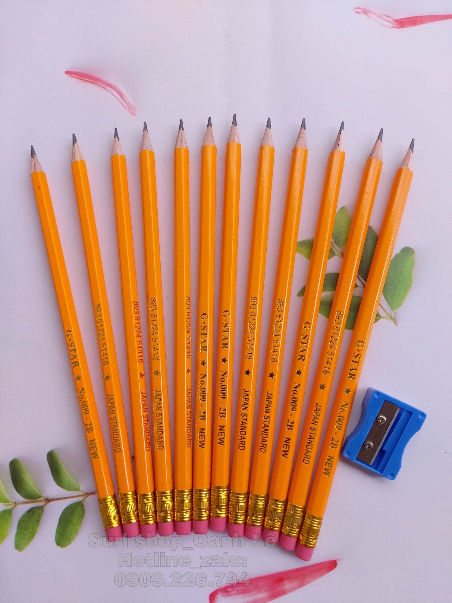 Hộp 12 cây bút chì 2b gstar 009