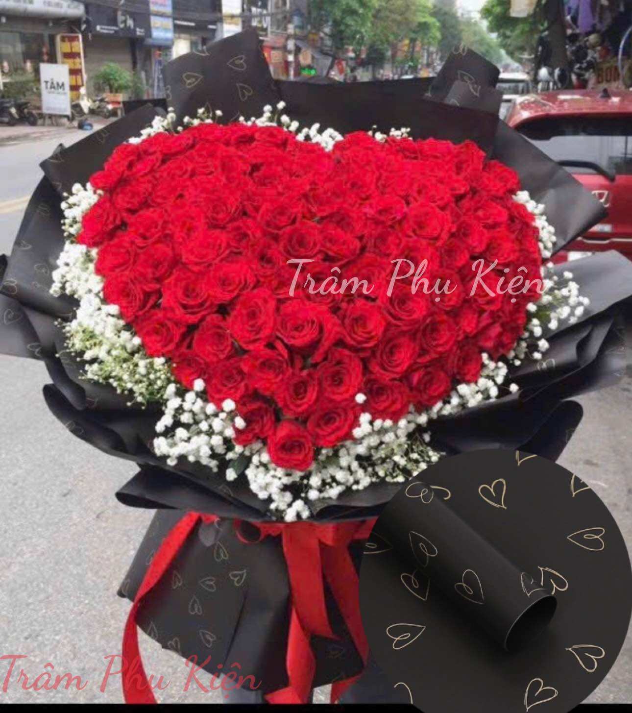 Giấy 2 mặt chữ gói hoa (Tập20tờ) hot
