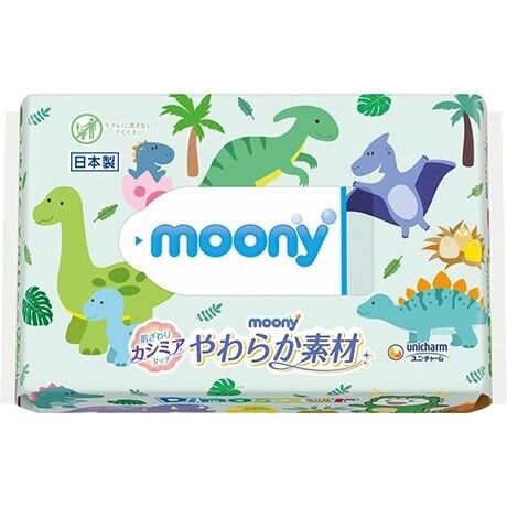 Giấy ướt (khăn ướt) Moony nội địa Nhật 76 tờ (SX 2023)