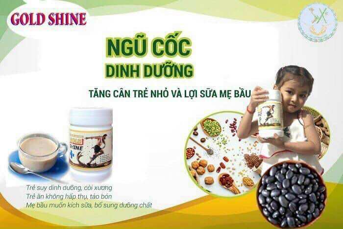 Ngũ cốc dinh dưỡng GOLD SHINE (Dinh dưỡng cho mọi người)