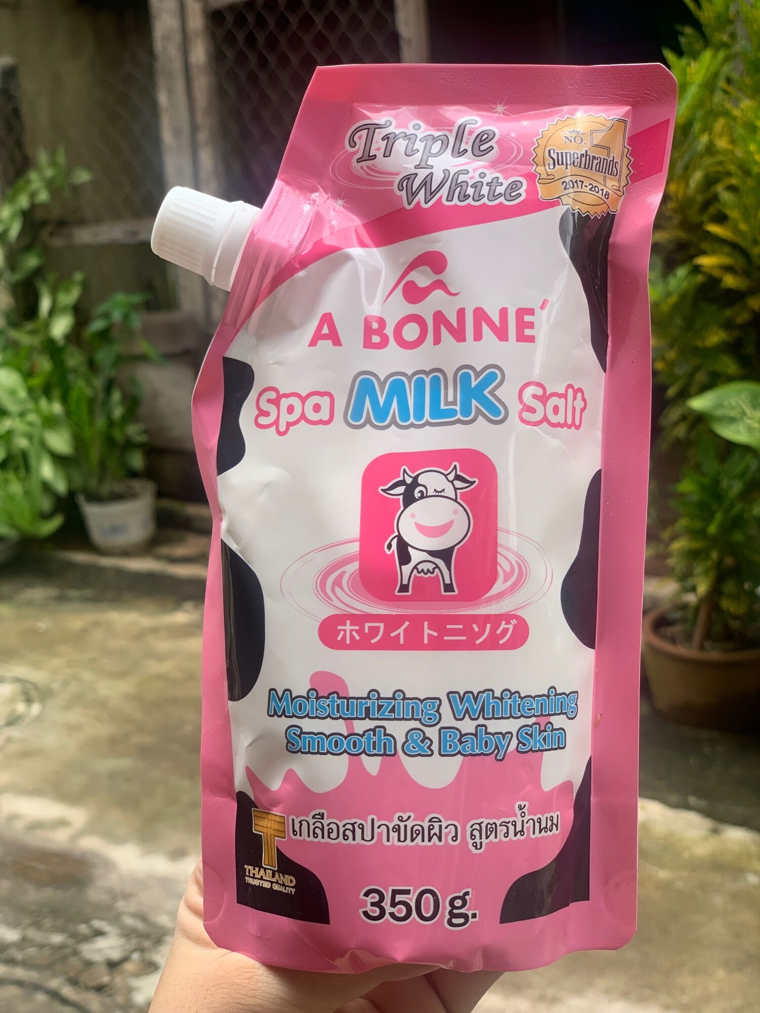 MUỐI TẮM BÒ SỮA THÁI LAN