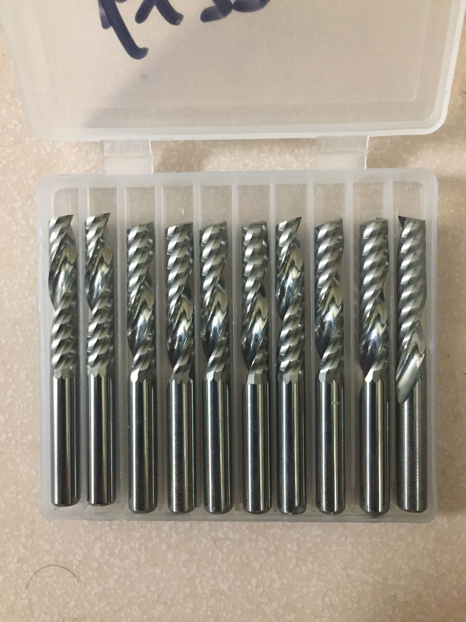 MUA 9 TẶNG 1 - 01 mũi dao cắt gỗ CNC cán 6.0 mm, xoắn 1 lưỡi, hàng bình dân