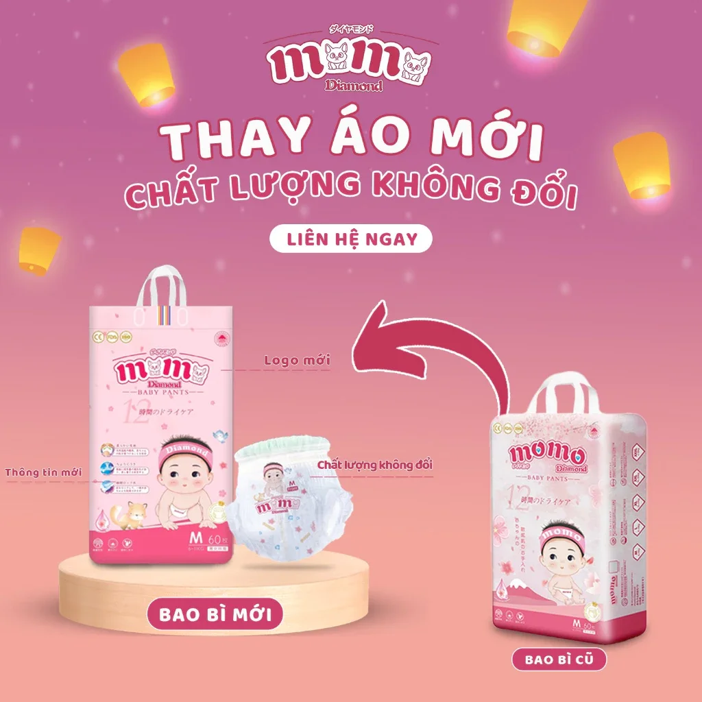 [ MONY AMY ] Combo 100 Miếng Bỉm Quần From Bo Chun Mềm Mại Thấm Hút Tốt Cho Bé